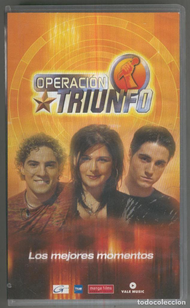 Coleccionismo de Revistas y Peri&oacute;dicos: VHS Documental: OPERACION TRIUNFO 1 - Los Mejores Momentos - Getmusic