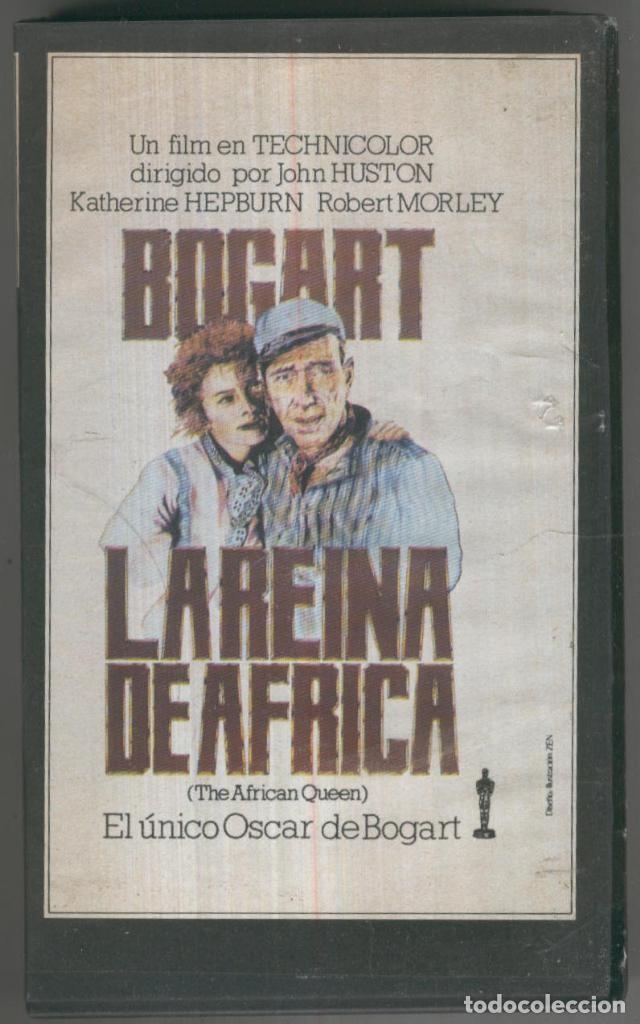 Coleccionismo de Revistas y Peri&oacute;dicos: VHS Cine: LA REINA DE AFRICA - John Huston - John Huston