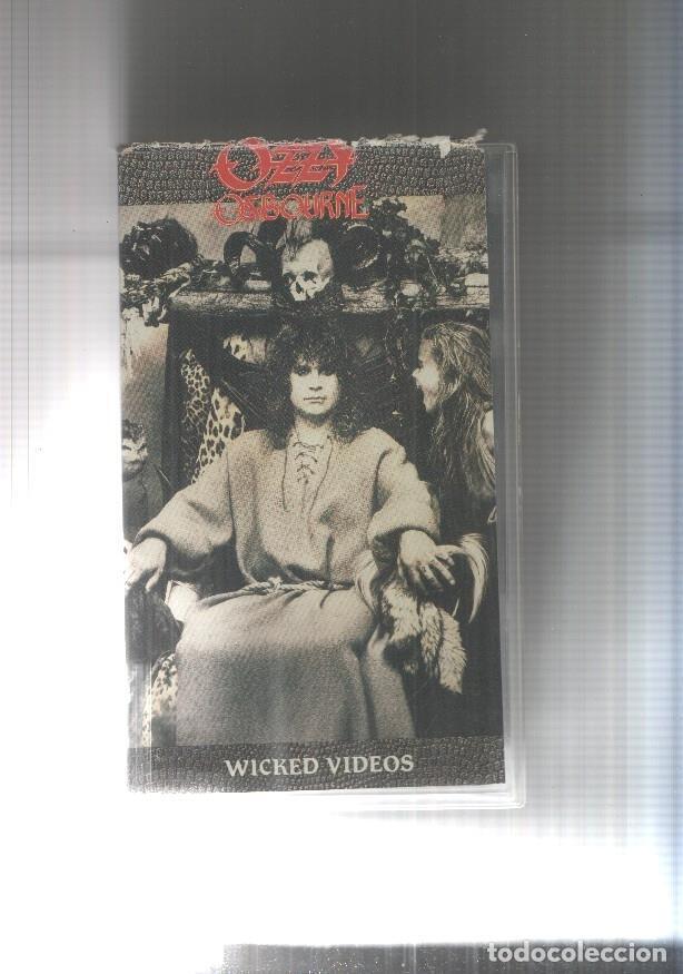 Coleccionismo de Revistas y Peri&oacute;dicos: VIDEO VHS: Ozzy Osborne Wicked videos - Ozzy Osborne