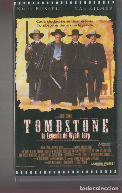 Coleccionismo de Revistas y Peri&oacute;dicos: Video VHS: Tombstone La leyenda de Wyatt Iarp - Varios