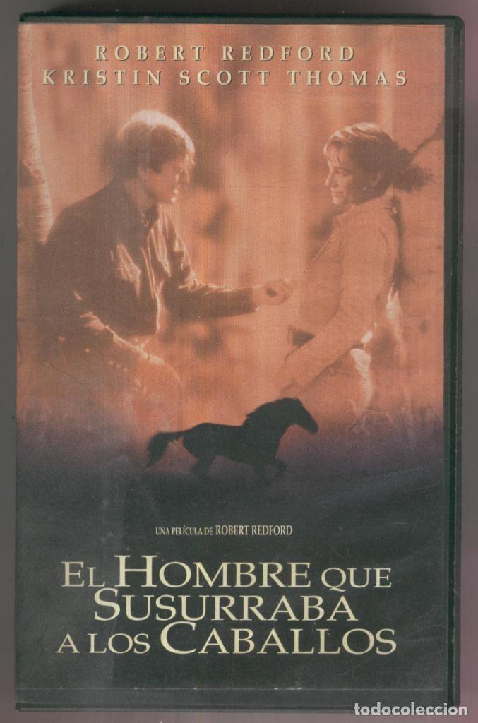 Coleccionismo de Revistas y Peri&oacute;dicos: VHS Cine: EL HOMBRE QUE SUSURRABA A LOS CABALLOS - Robert Redford