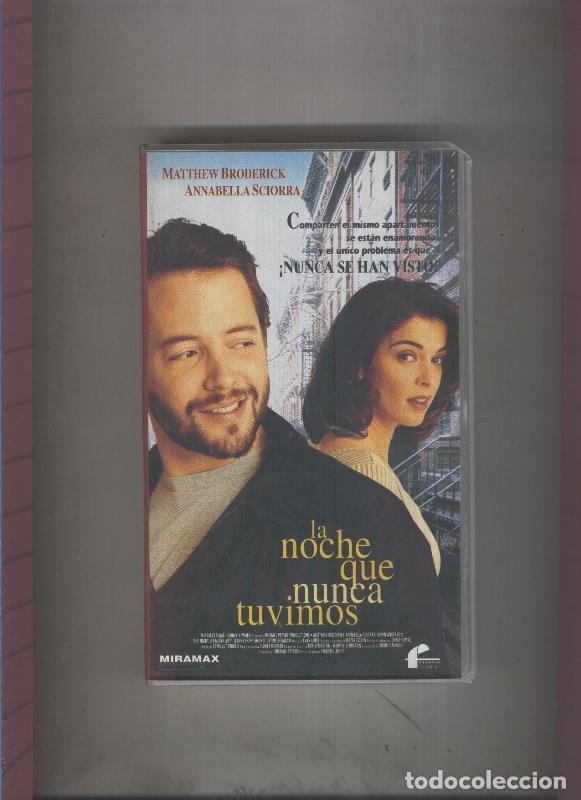 Coleccionismo de Revistas y Peri&oacute;dicos: Video VHS: La noche que nunca tuvimos con Matthew Broderick y Annabella Sciorra - Varios
