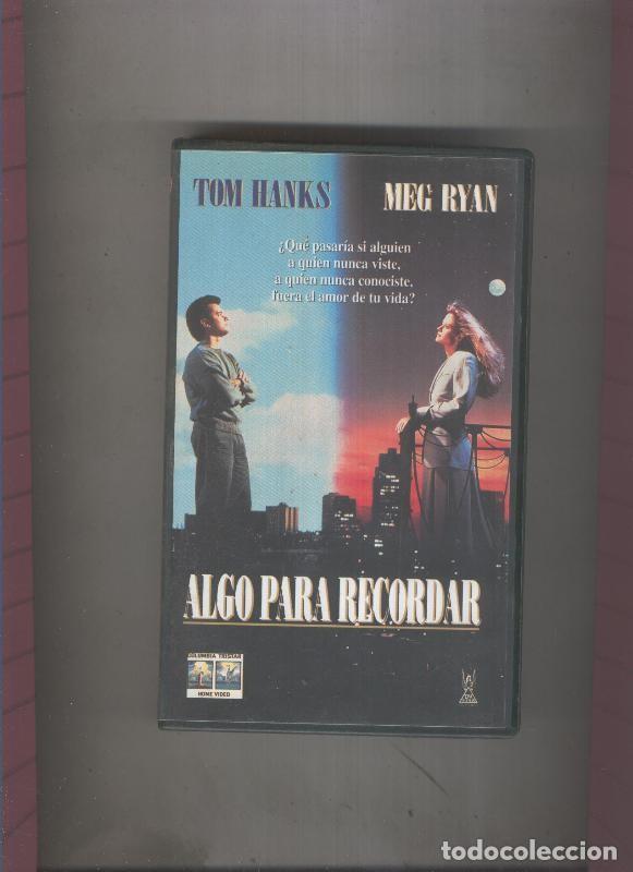 Sammeln von Zeitschriften und Zeitungen: Video VHS: Algo para recordar con Tom Hanks y Meg Ryan - Varios