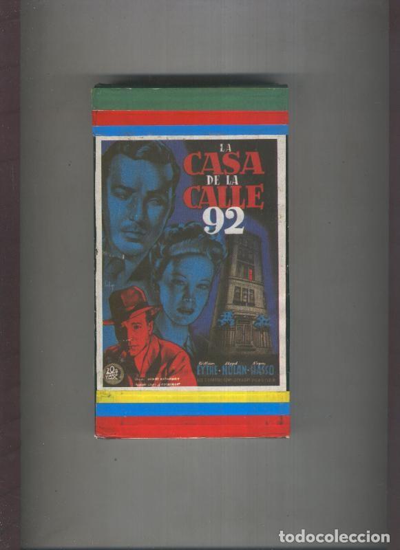 Collection Magazines and Newspapers: Video VHS: La casa de la calle 92 con William Eythe - Varios
