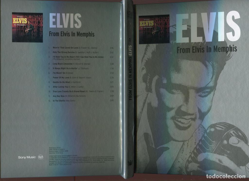 Coleccionismo de Revistas y Peri&oacute;dicos: Libro-CD: ELVIS, From Elvis in Memphis, No. 01 - Coleccionable RBA ediciones - Andres Lopez