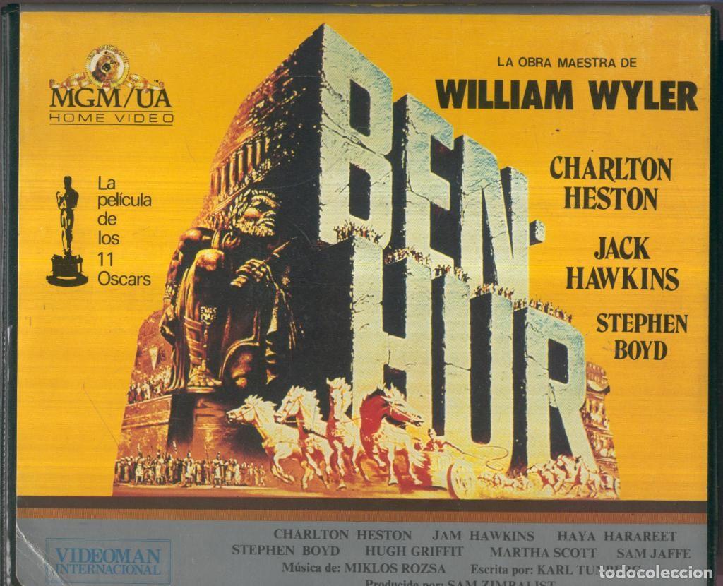 Sammeln von Zeitschriften und Zeitungen: VHS Cine: BEN-HUR: Edicion Especial Caja doble Vhs - William Wyler
