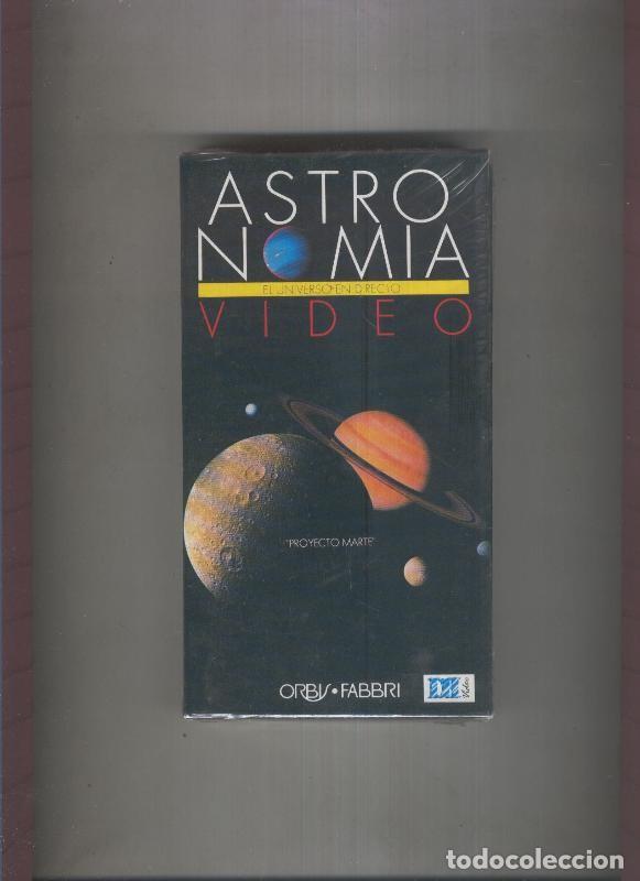 Sammeln von Zeitschriften und Zeitungen: Video VHS: Astronomia el universo en directo numero 17: Proyecto Marte - Varios