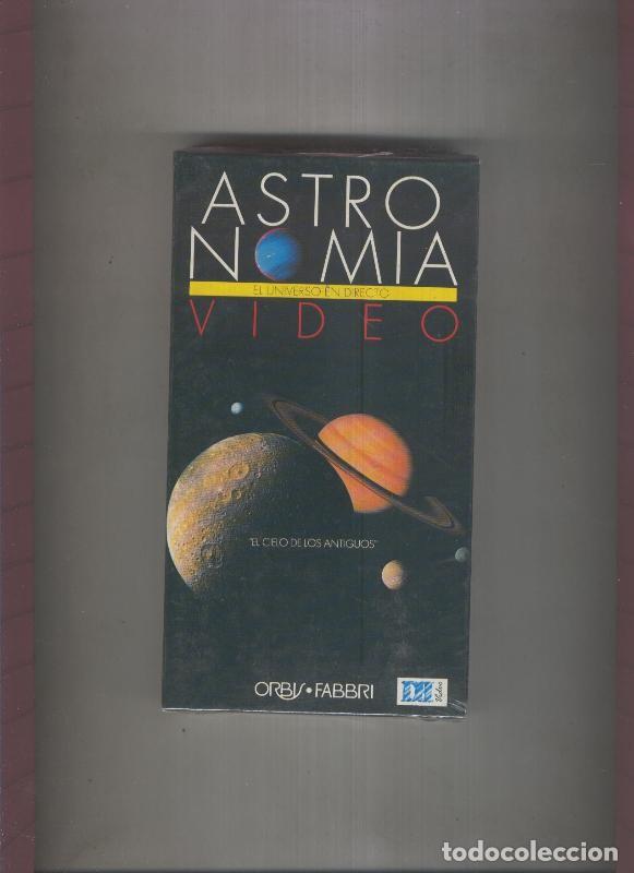 Sammeln von Zeitschriften und Zeitungen: Video VHS: Astronomia el universo en directo numero 15: El cielo de los antiguos - Varios