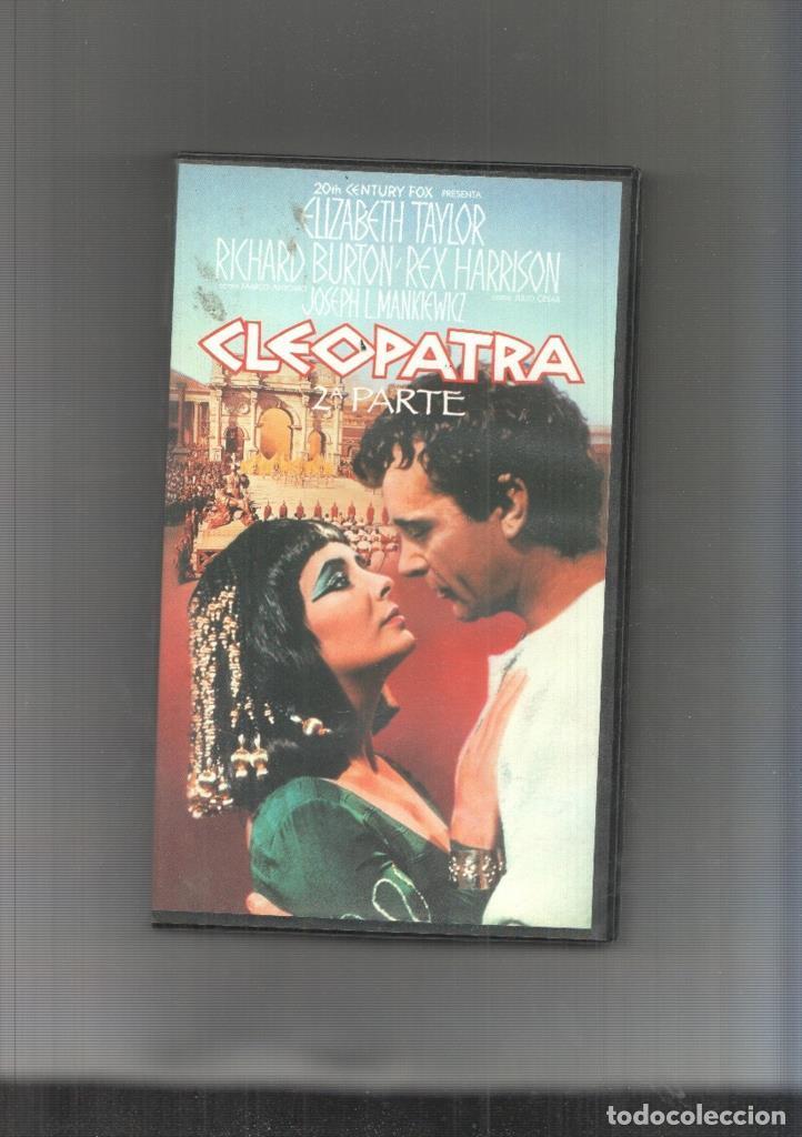 Sammeln von Zeitschriften und Zeitungen: Video VHS: Cleopatra parte 2 - Joseph l.Mankiewicz