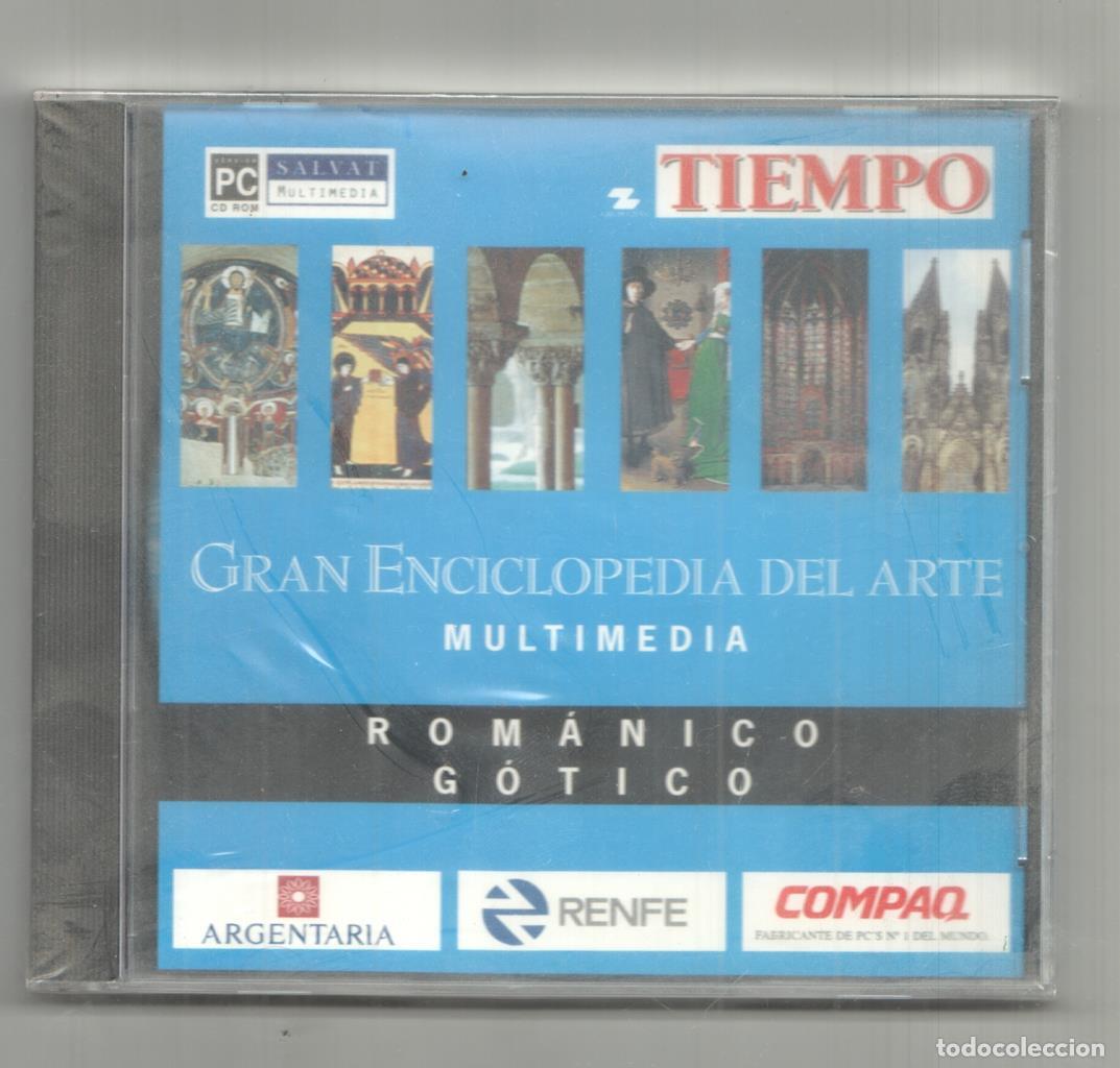 Sammeln von Zeitschriften und Zeitungen: CD Multimedia: Gran Enciclopedia del Arte - Romanico, Gotico. Salvat - NULL