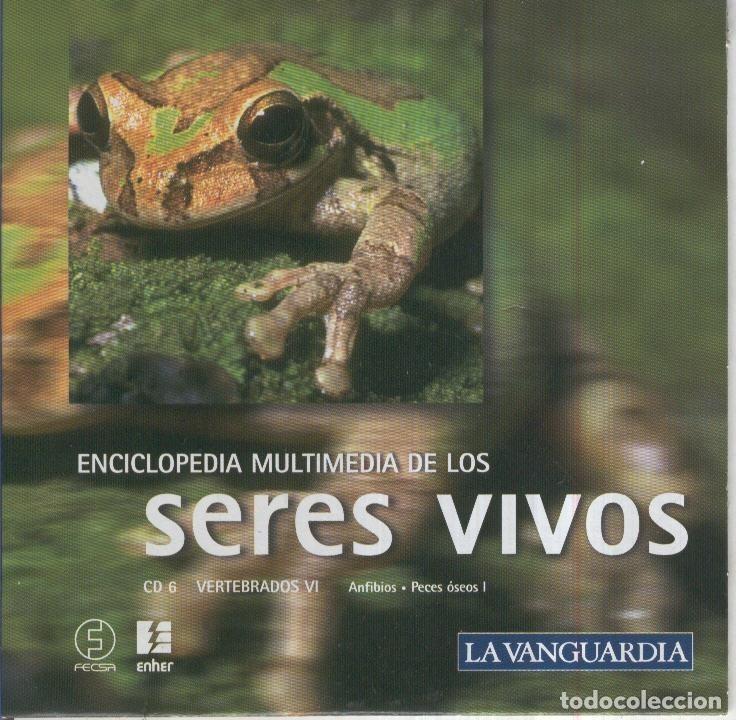 Collectionnisme de Revues et Journaux: CD Multimedia: ENCICLOPEDIA SERES VIVOS La Vanguardia No.06: VERTEBRADOS 6 - VARIOS