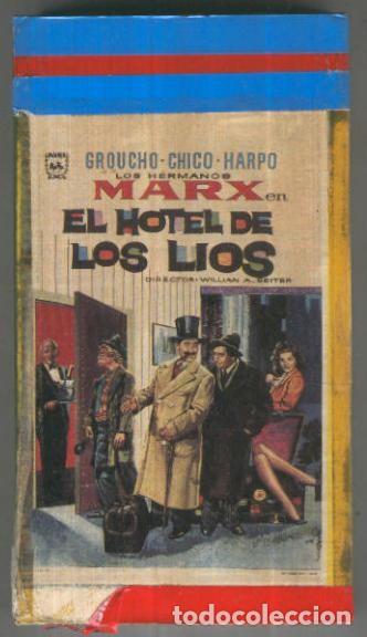 Coleccionismo de Revistas y Peri&oacute;dicos: VHS-CINE: EL HOTEL DE LOS LIOS - Los hermanos Marx - Willian A.Seiter