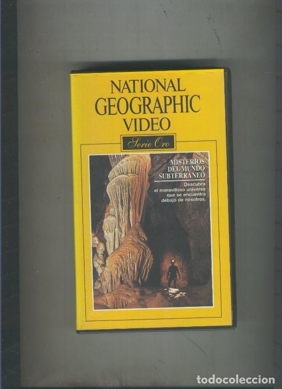 Collection Magazines and Newspapers: Video VHS: National Geographic serie Oro numero 35: Misterios del mundo submarino - Varios