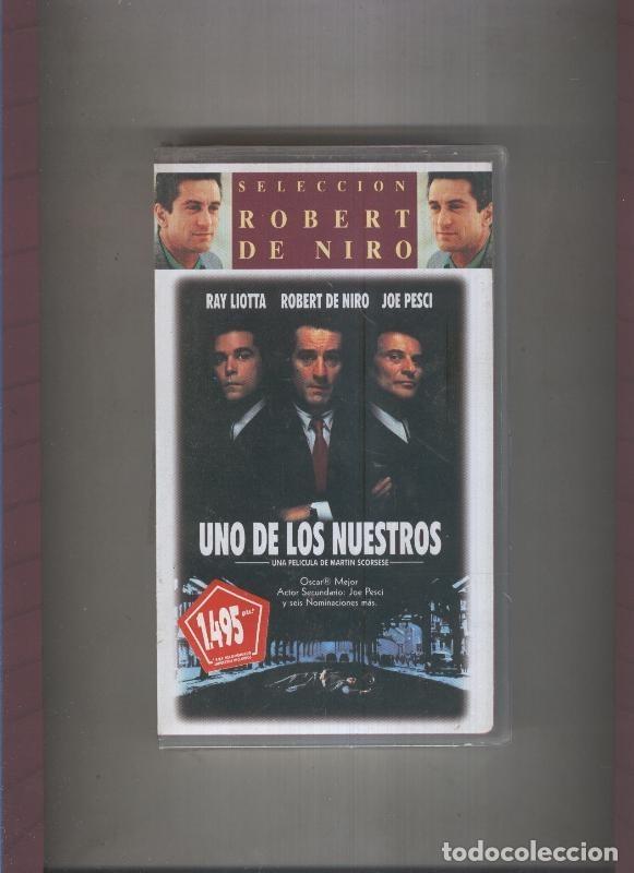 Coleccionismo de Revistas y Peri&oacute;dicos: Video VHS: Uno de los nuestros con Robert de Niro - Varios