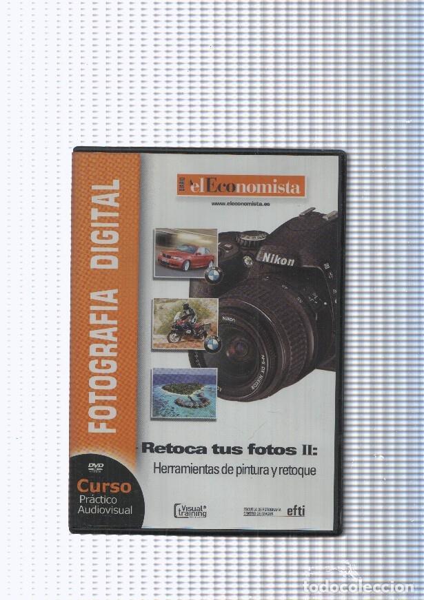 Collezionismo di Riviste e Giornali: DVD: Fotografia digital volumen 05:Retoca tus fotos II:Herramientas de pintura y -