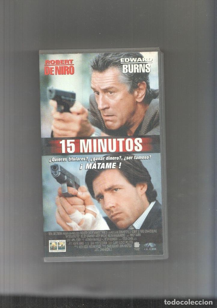 Coleccionismo de Revistas y Peri&oacute;dicos: Video VHS: 15 Minutos - John Herzfeld