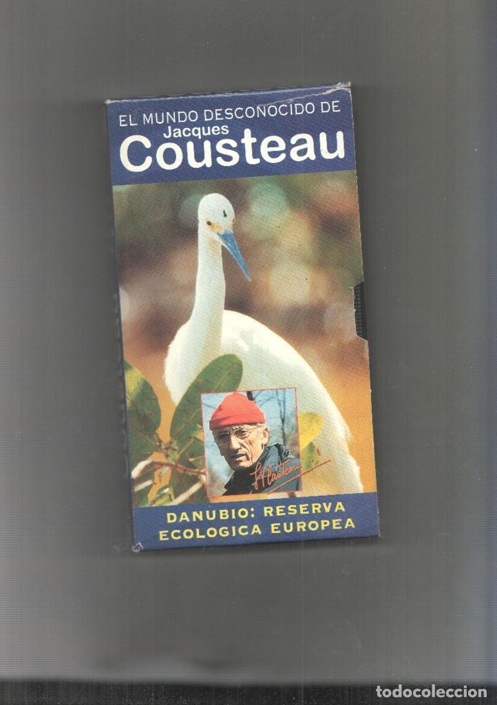 Coleccionismo de Revistas y Peri&oacute;dicos: Video VHS: El Mundo desconocido de Jacques Cousteau numero 16: Danubio Reserva Ecologia Europea - Ja