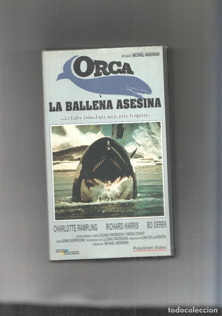Collezionismo di Riviste e Giornali: Video Vhs: Orca La ballena asesina - Luciano Vincenzoni