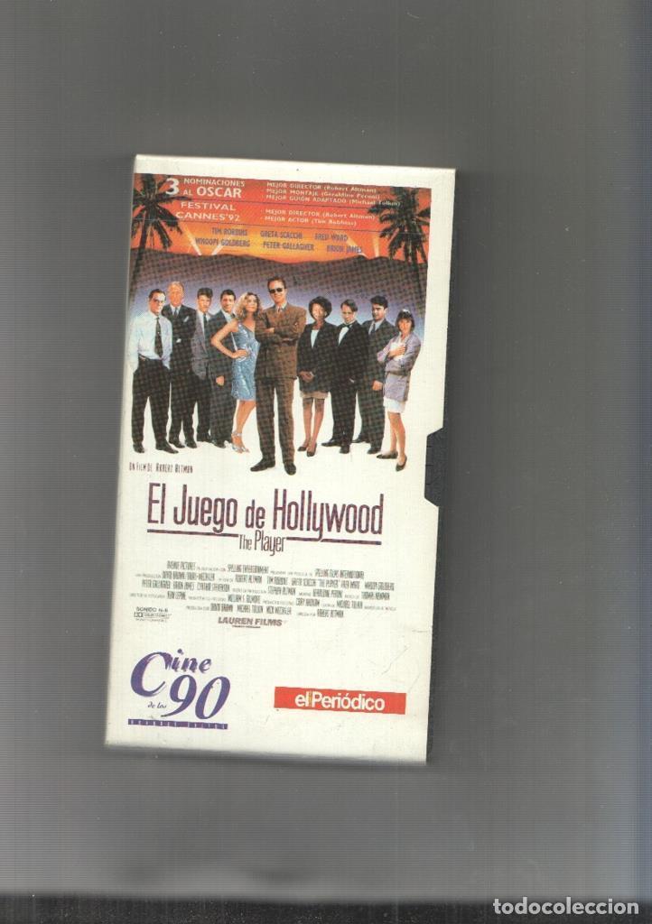 Coleccionismo de Revistas y Peri&oacute;dicos: Video VHS: El juego de Hollywood the player - Robert Altman