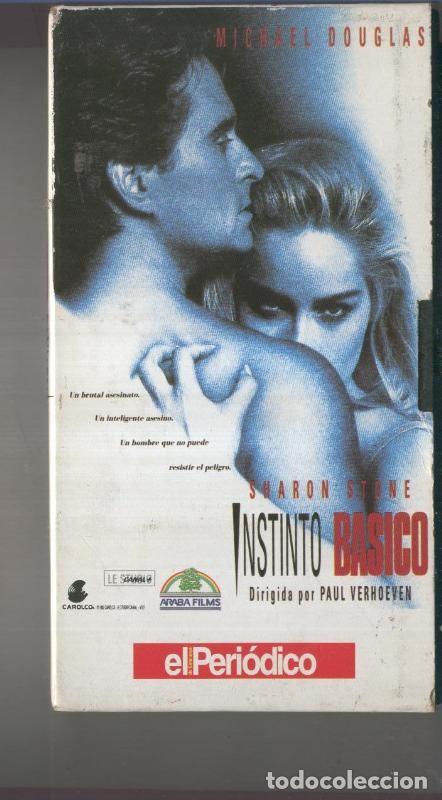 Coleccionismo de Revistas y Peri&oacute;dicos: Video VHS: Instinto Basico - Varios