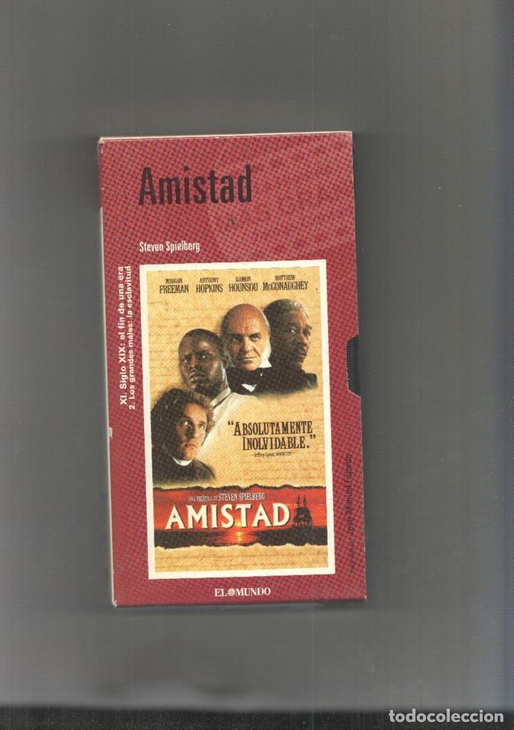 Coleccionismo de Revistas y Peri&oacute;dicos: Video VHS: Amistad - Steven Spielberg