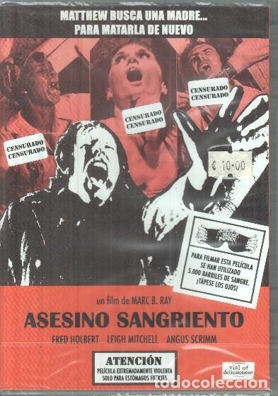 Coleccionismo de Revistas y Peri&oacute;dicos: DVD: Asesino Sangriento (Precintado) - Marc B. Ray