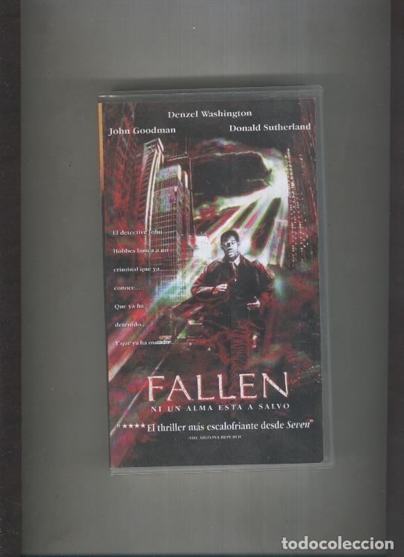 Collectionnisme de Revues et Journaux: Video VHS: Fallen ni un alma esta a salvo con Denzel Washington - Varios