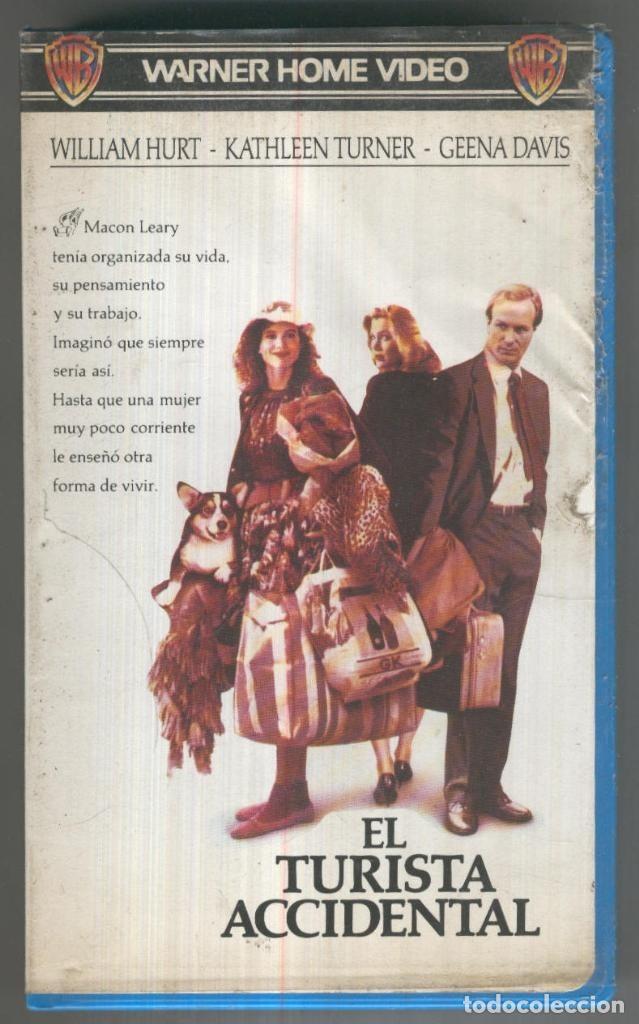 Colecionismo de Revistas e Jornais: VHS Cine: EL TURISTA ACCIDENTAL - Lawrence Kasdan - Lawrence Kasdan