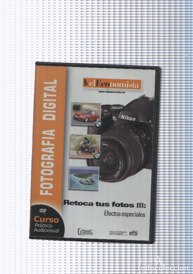 Colecionismo de Revistas e Jornais: DVD: Fotografia digital volumen 06: Retoca tus fotos III: efectos especiales -