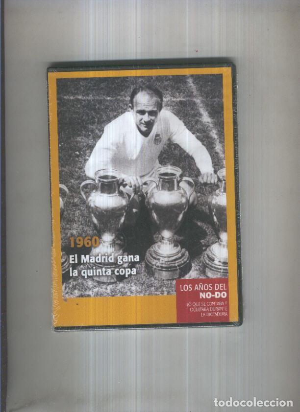 Colecionismo de Revistas e Jornais: DVD: Los a&ntilde;os del NO-DO 1960: El Madrid gana la quinta copa - varios