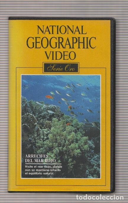 Colecionismo de Revistas e Jornais: Pelicula VHS: NATIONAL GEOGRAPHIC, Serie Oro - Numero 23: Arrecifes del Mar Rojo - National Geograph