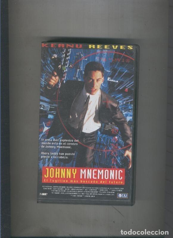 Sammeln von Zeitschriften und Zeitungen: Video VHS: Johnny Mnemonic con Keanu Reeves - Varios