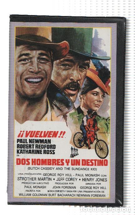 Sammeln von Zeitschriften und Zeitungen: Pelicula VHS: DOS HOMBRE Y UN DESTINO - Paul Newman (1969) - George Roy Hill