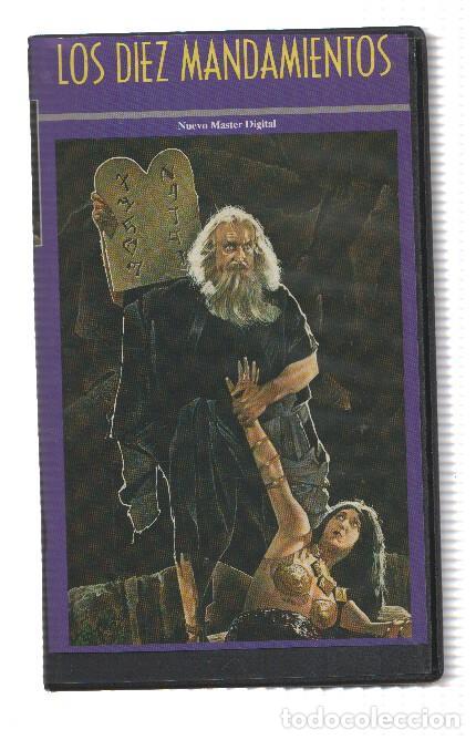 Collection Magazines and Newspapers: Pelicula VHS: LOS DIEZ MANDAMIENTOS (Remasterizada 1923) - Cecil B. De Mille