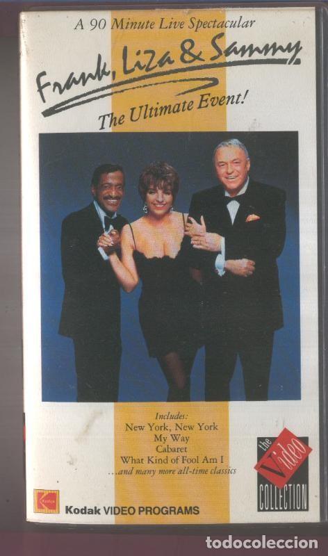 Collection Magazines and Newspapers: VIDEO VHS: The ultimate event, FRANK,LIZA y SAMMY - VARIOS
