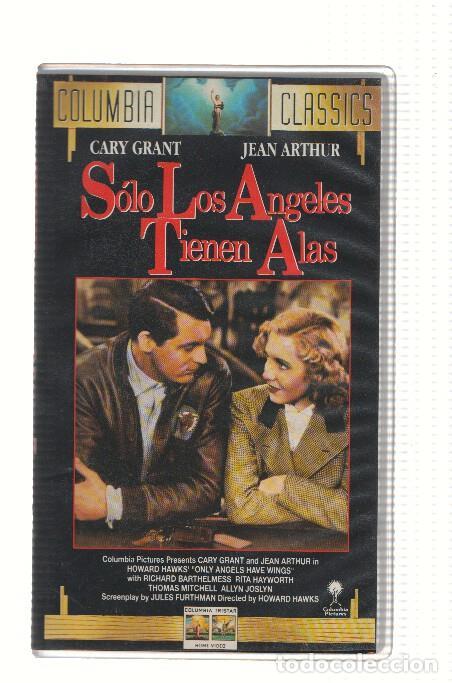 Coleccionismo de Revistas y Peri&oacute;dicos: Pelicula VHS: SOLO LOS ANGELES TIENEN ALAS - Howard Hawks (Coleccion COLUMBIA CLASSICS) - Howard Haw