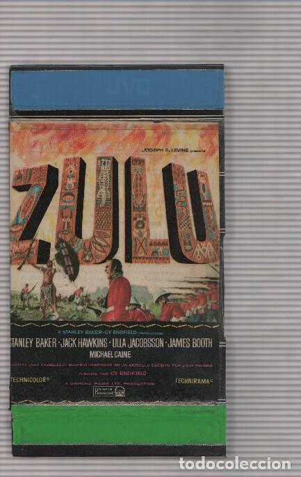 Coleccionismo de Revistas y Peri&oacute;dicos: Pelicula VHS: ZULU -Stanley Barker - Cy Endfield