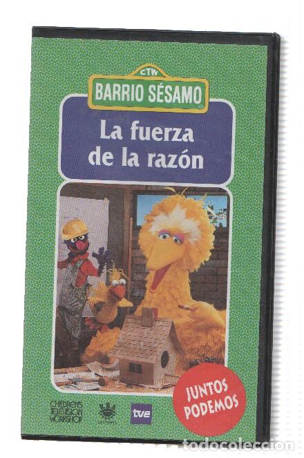 Coleccionismo de Revistas y Peri&oacute;dicos: Serie VHS: BARRIO SESAMO, Numero 21: LA FUERZA DE LA RAZON - SESAME WORKSHOP /TVE