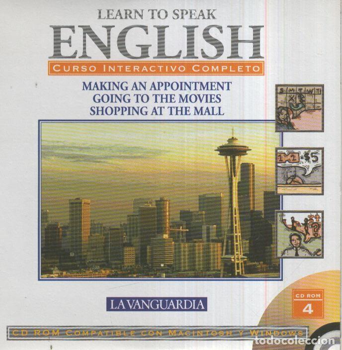 Collezionismo di Riviste e Giornali: CD-ROM: Curso interactivo: LEARN TO SPEAK ENGLISH, No.04: MAKING AN APPOINTMENT - La Vanguardia