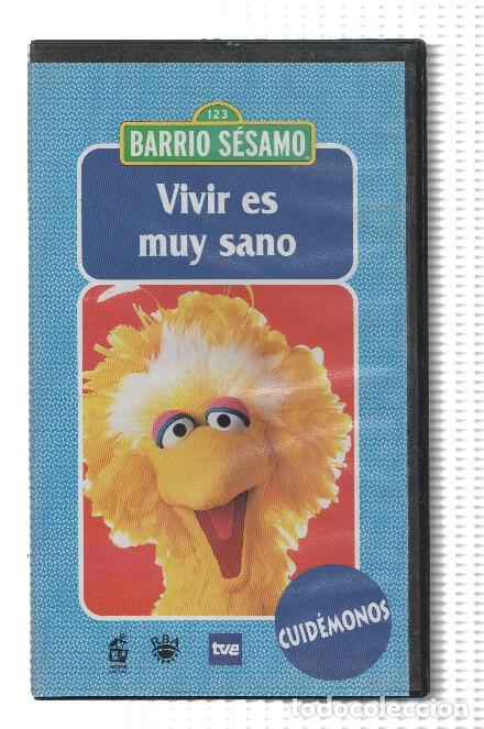 Coleccionismo de Revistas y Peri&oacute;dicos: Serie VHS: BARRIO SESAMO, Numero 03: VIVIR ES MUY SANO - SESAME WORKSHOP /TVE