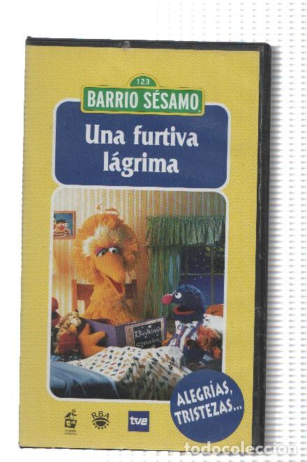 Coleccionismo de Revistas y Peri&oacute;dicos: Serie VHS: BARRIO SESAMO, Numero 18: UNA FURTIVA LAGRIMA - SESAME WORKSHOP /TVE