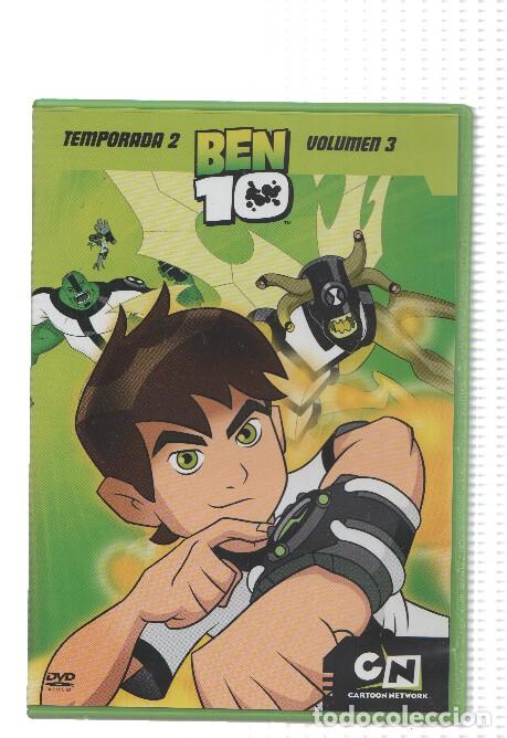 Coleccionismo de Revistas y Peri&oacute;dicos: Cine DVD: BEN 10 - Temporada 2, Volumen 03: El arma definitiva, acecho en el fondo y menuda suerte.