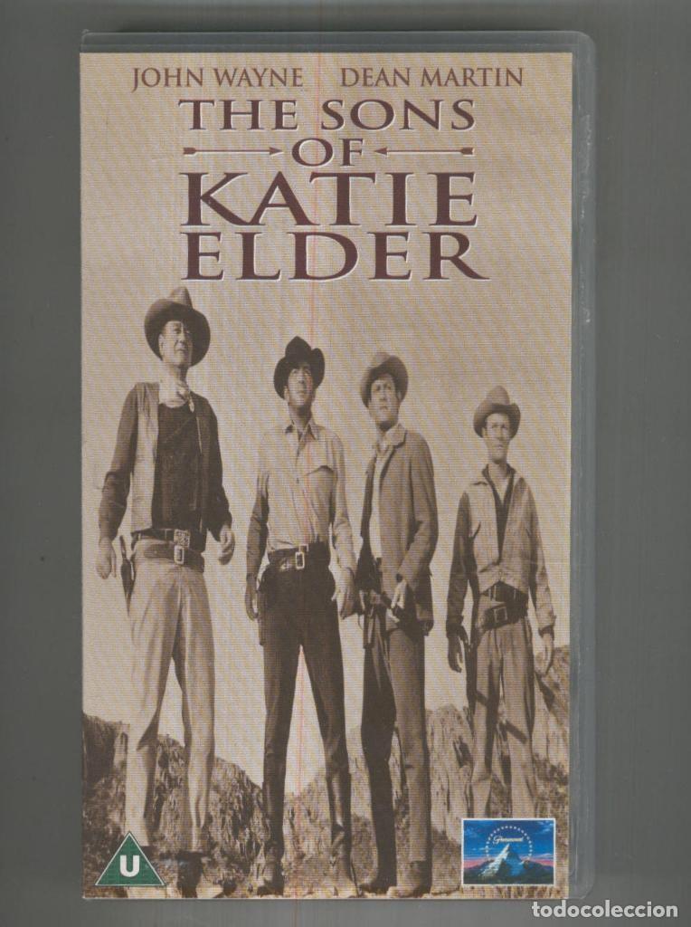 Coleccionismo de Revistas y Peri&oacute;dicos: VHS CINE: THE SONS OF KATIE ELDER - John Wayne - Henry Hathaway