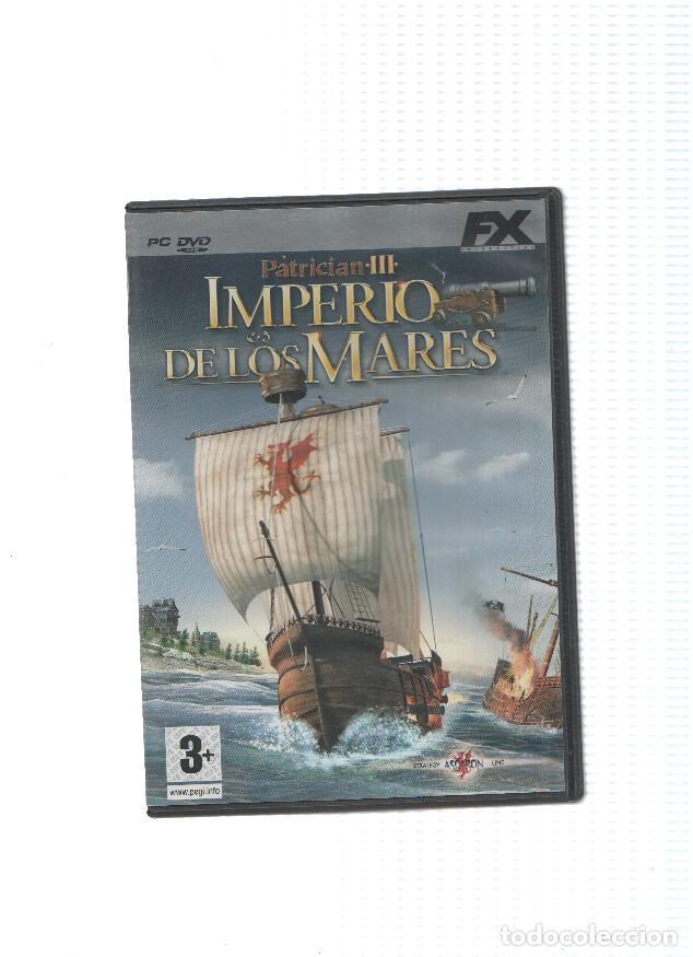 Coleccionismo de Revistas y Peri&oacute;dicos: Juego PC-DVD: PATRICIAN III - Imperio de los Mares (FX Multi Estrategia) - VARIOS