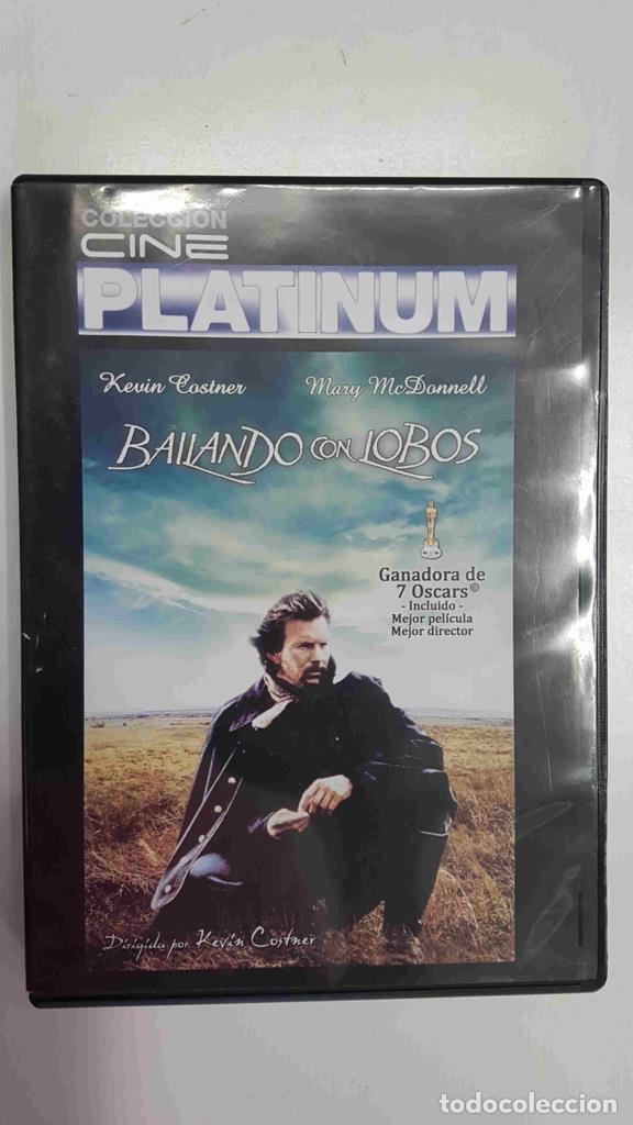 Coleccionismo de Revistas y Peri&oacute;dicos: DVD pelicula: Bailando con lobos (1990). Coleccion Cine Platinum. Dirigida por Kevin Kostner - Vario