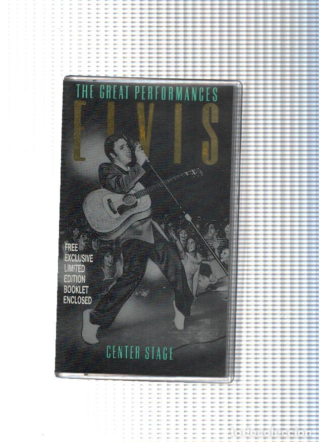 Coleccionismo de Revistas y Peri&oacute;dicos: VHS-Cine: The Great Perfomances ELVIS PRESLEY - CENTER STAGE (Andrew Solt) - Andrew Solt