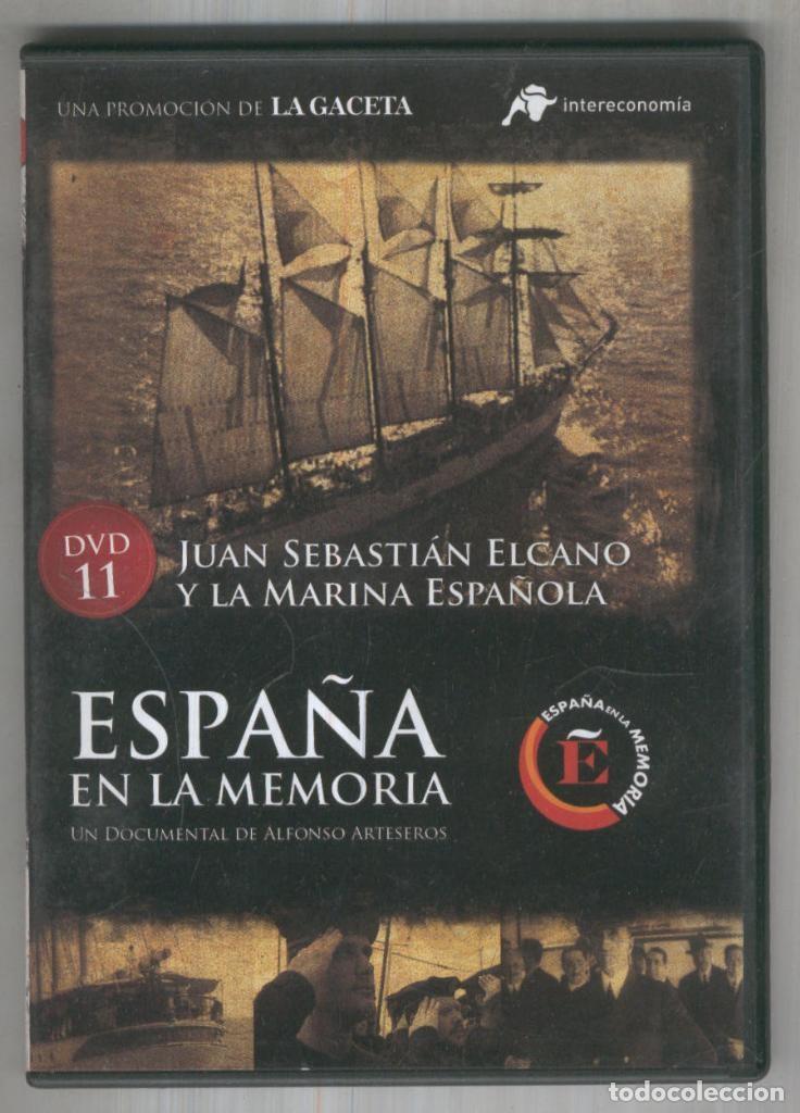 Colecionismo de Revistas e Jornais: DVD Documental: ESPA&Ntilde;A EN LA MEMORIA No.11 - Juan Sebastian ElCano y la Marina espa&ntilde;ola - Alfonso Ar