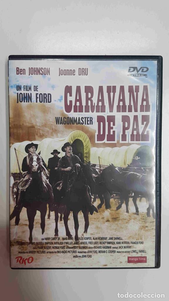 Colecionismo de Revistas e Jornais: DVD pelicula: Caravana de Paz (Wagonmaster). Un film de John Ford - Varios