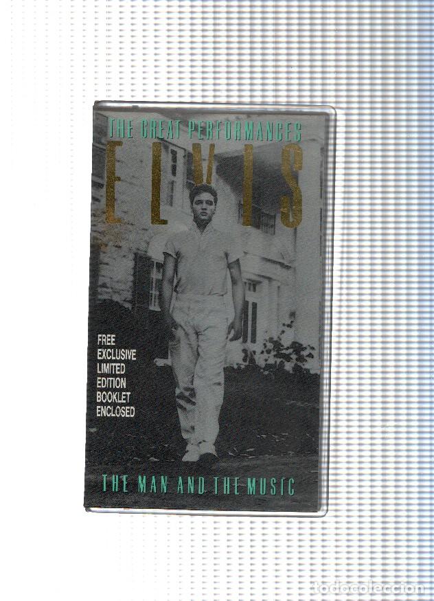 Collection Magazines and Newspapers: VHS-Cine: The Great Performances ELVIS PRESLEY: THE MAN AND THE MUSIC - Elvis Presley y Andrew Solt
