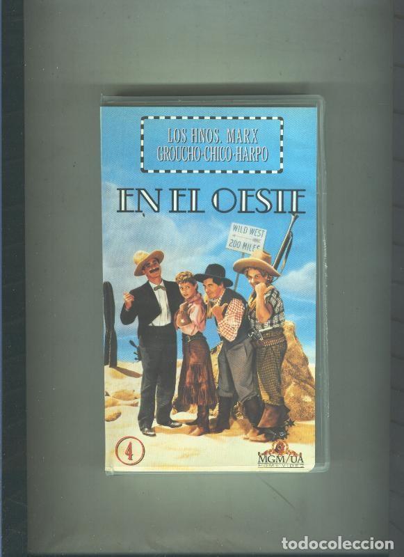 Colecionismo de Revistas e Jornais: Video VHS: Los hnos Marx en el oeste - Varios